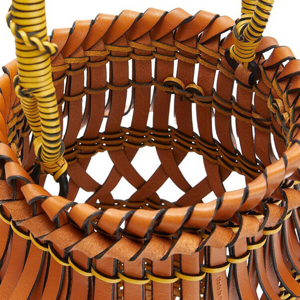 ロエベ◆フリンジバケットバッグ コピー カーフ 2色 クロスモチーフ A546W68X02